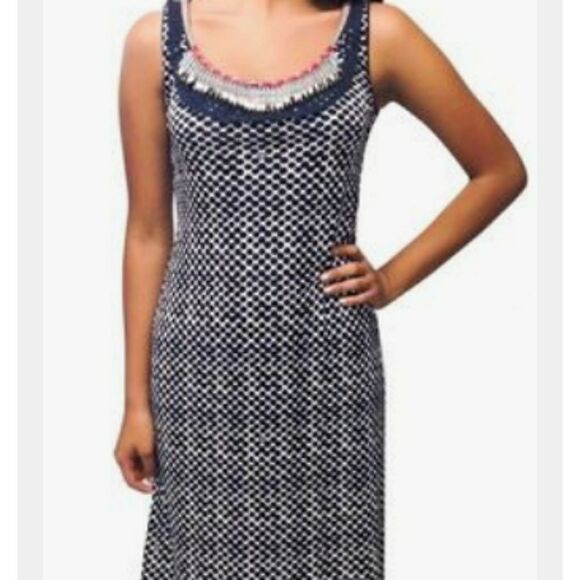 Tory Burch Dresses & Skirts - Tory Burch Sleeveless Polka Dot Dress